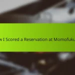 How I Scored a Reservation at Momofuku Ko
