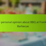 My personal opinion about BBQ at Franklin Barbecue
