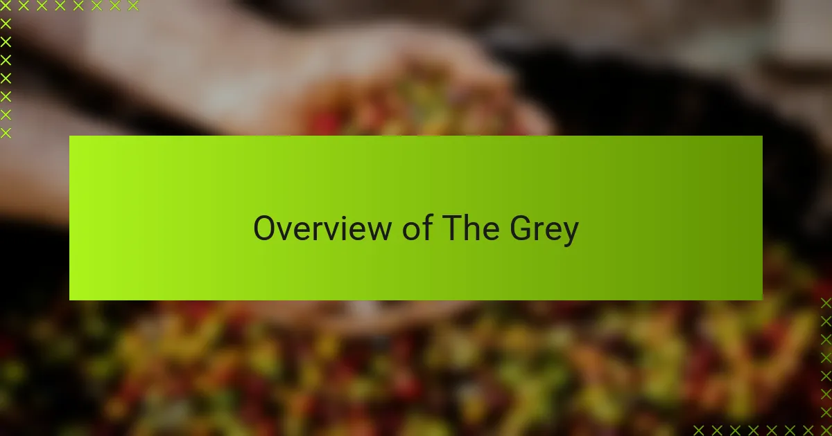 Overview of The Grey